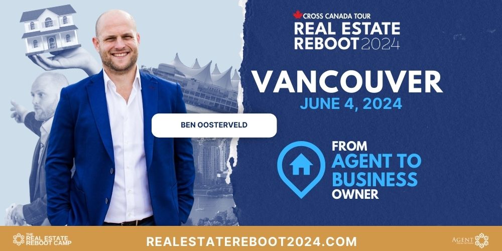 Transform your business with Ben Oosterveld’s ‘Real Estate Reboot Tour’ – scale up, stress down