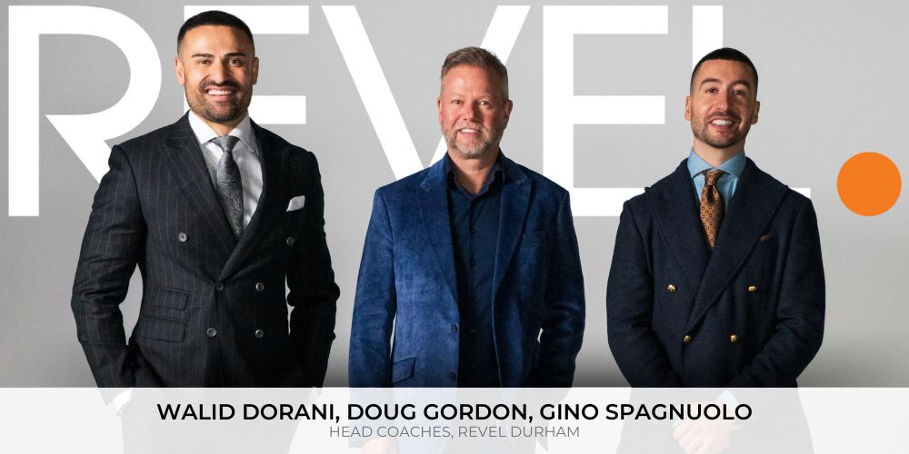 REVEL welcomes powerhouse broker trio To lead REVEL Durham expansion office