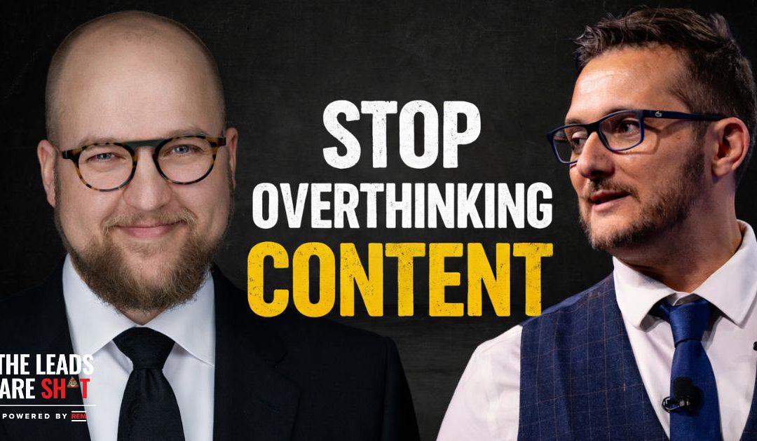 Why most agents struggle with content and how to make it easier