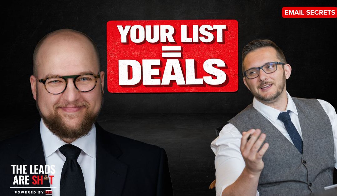 Your email list is already sitting on deals. Here is how to find them.