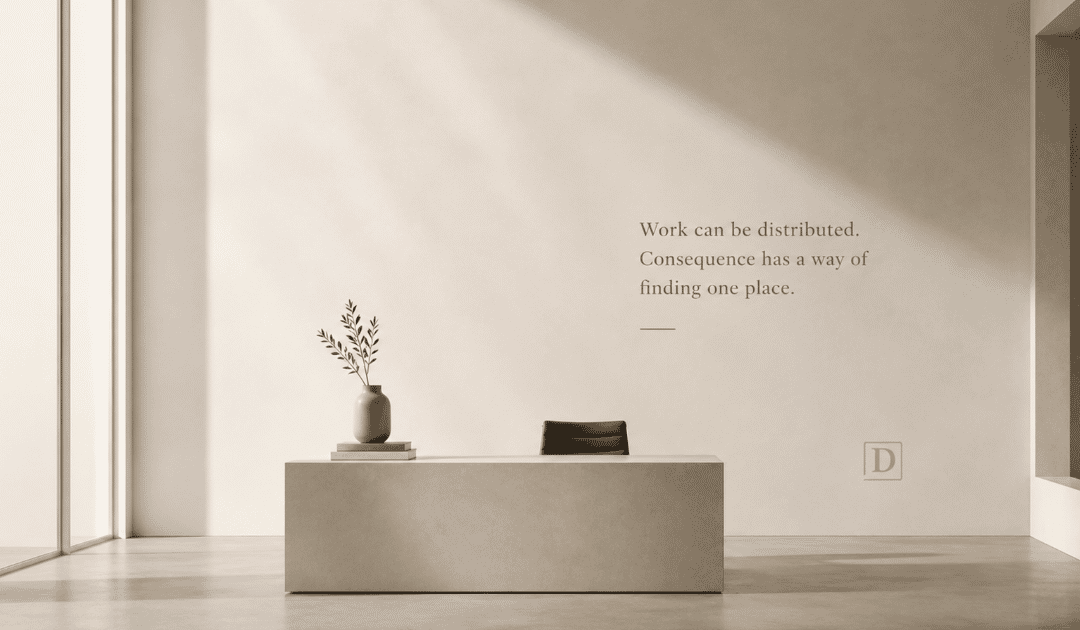 You’re not overworked. You’re carrying too much consequence