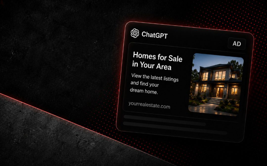 ChatGPT just launched ads in Canada. Here is what real estate agents need to know.