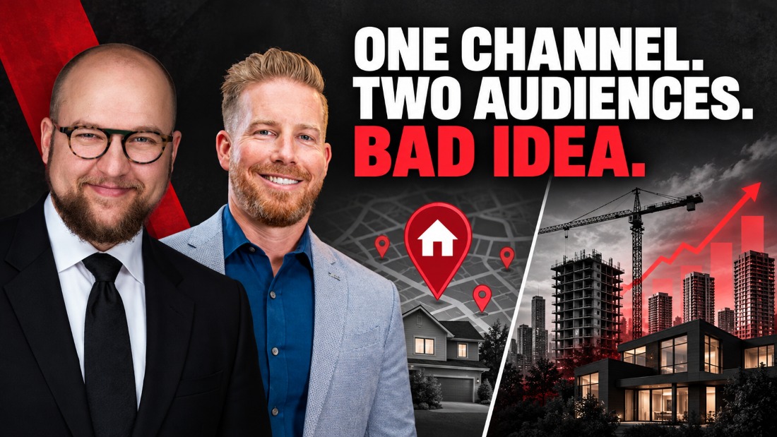 Why buyer and seller videos should not share a YouTube channel